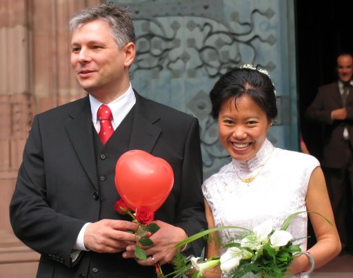 Hochzeit: Wolfgang Gerstner, Haiping Chen