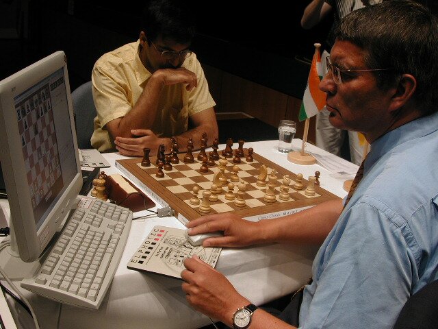 Advanced Chess bei den Chess Classic Mainz 2002